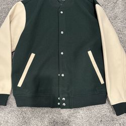 MENS A&F VARSITY JACKET