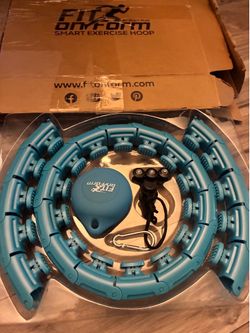 Smart exercise hoop