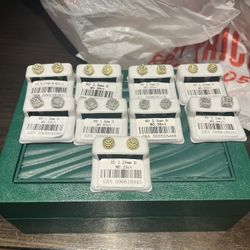 diamond earring moissanite