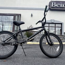 bmx bike, 20 inch tires,black