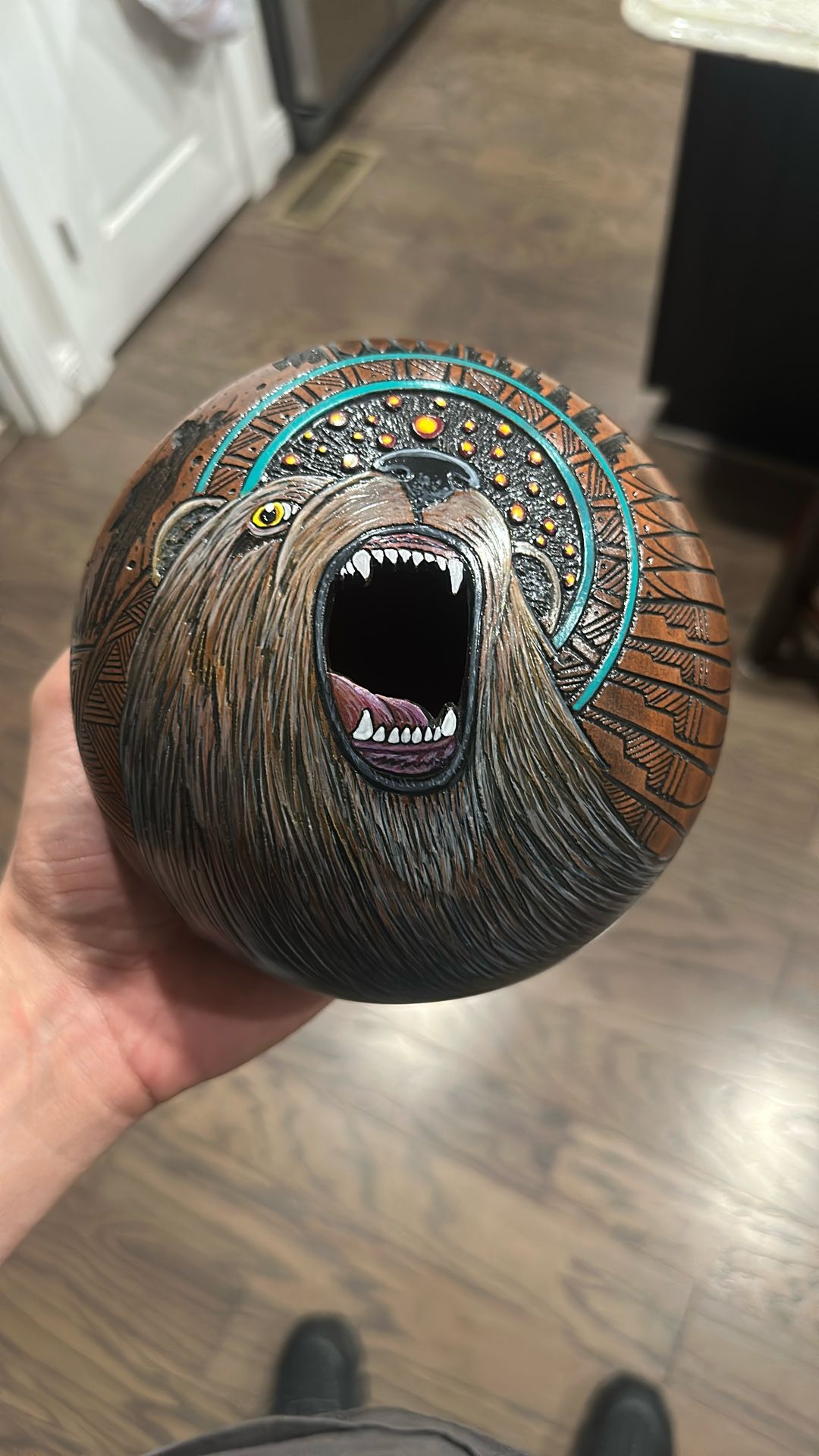 New Mexico Native American Bear Pottery