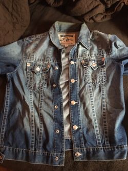 True Religion Jean Jacket Size XL