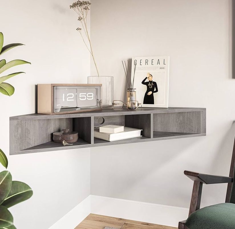 Corner Wall Mount Shelf  