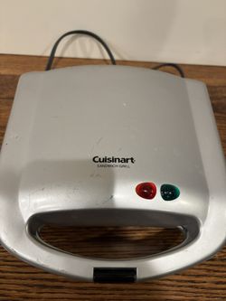 Cuisinart Sandwich Grill – Great Condition ($30 + Tax Retail)