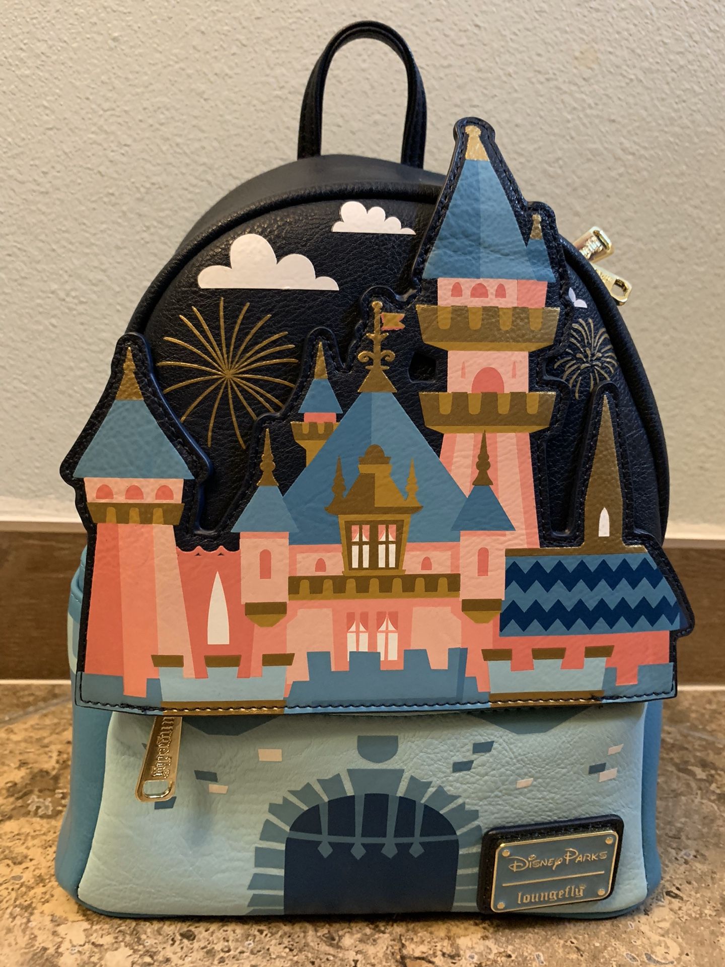 Fantasyland Castle Mini Backpack By Loungefly - Disneyland