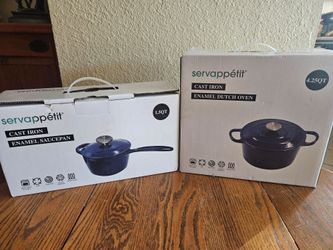 Servappétit Cast Iron Enamel Cookware Set
