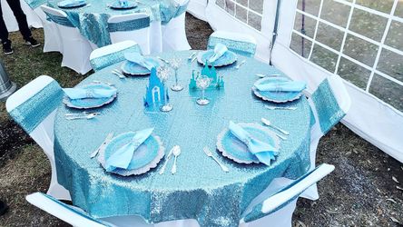 Sequin linens
