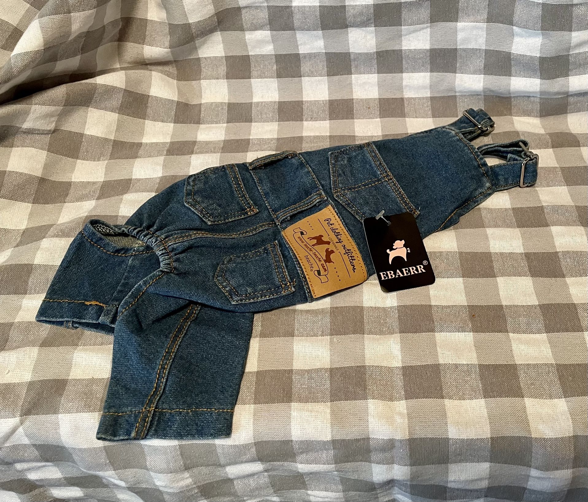 XS Dog Overalls