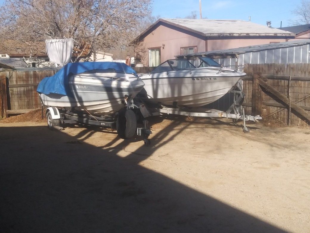 Two boats for sale
