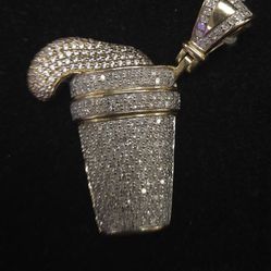 10k Gold Symbol Pendant
