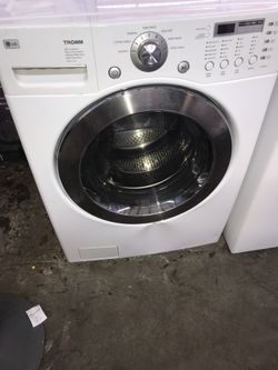 LG set washer and dryer gas