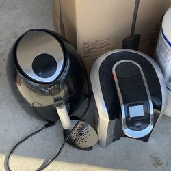 Air Fryer And Keurig Coffee Machine 