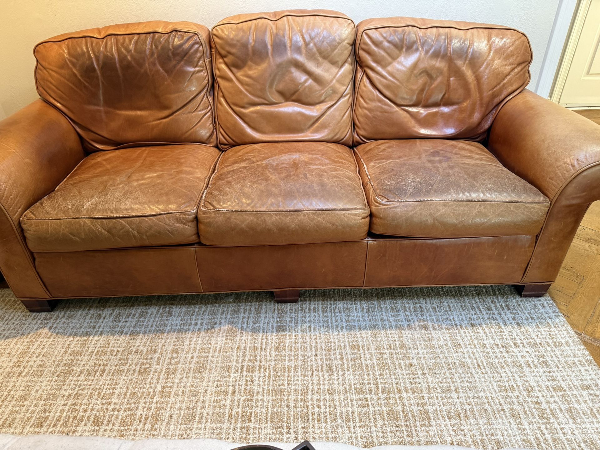 Leather Couch