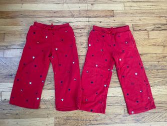 Two Pair Tommy Hilfiger Girls Adaptive Sweats