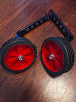 Bicycle training wheels