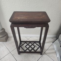 Solid wood plant stand $19.99 firm