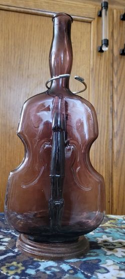 Purple Antique Bottle - Violin