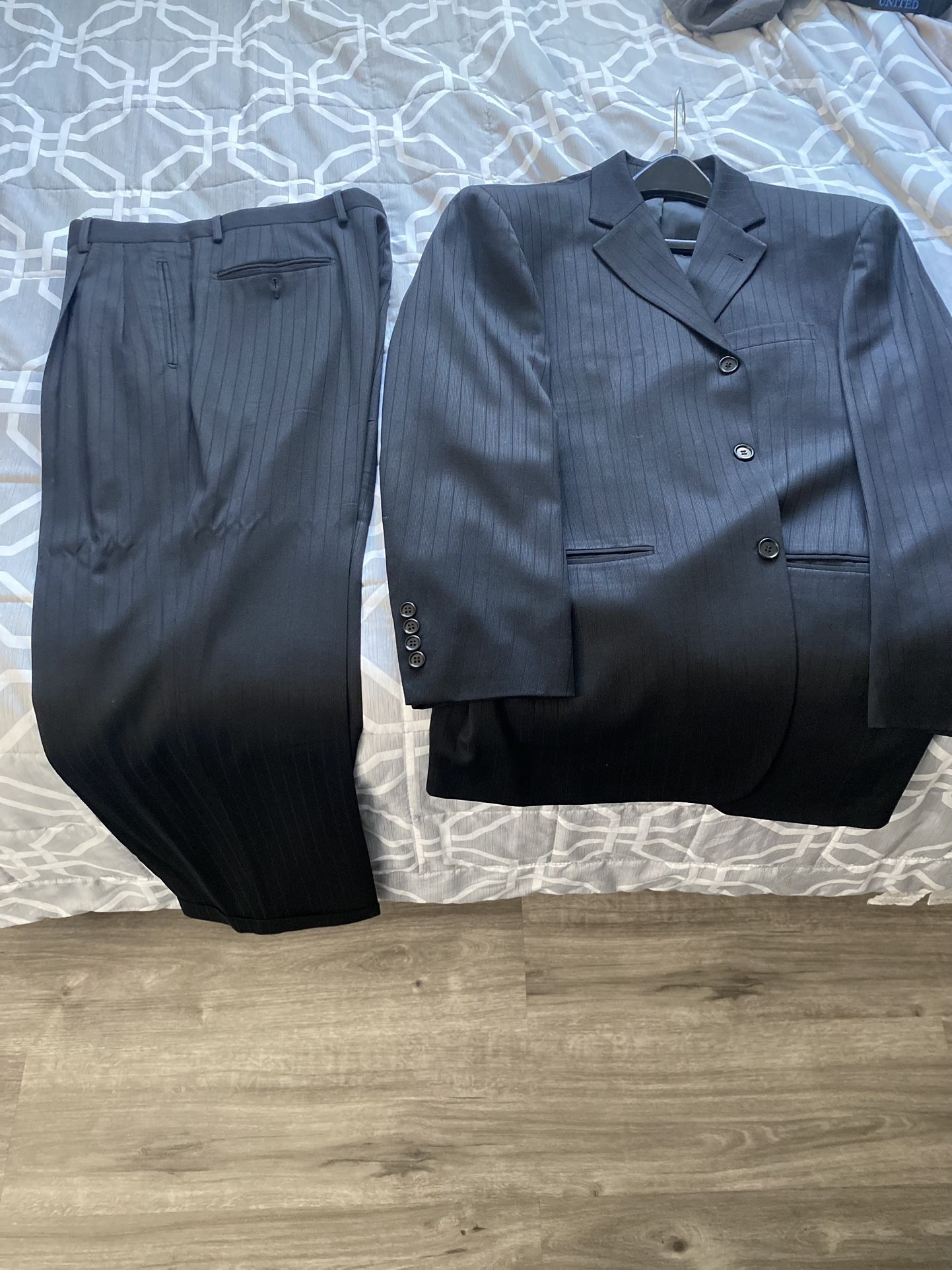 Italian Suit Pants 34 Waist Inseam 32