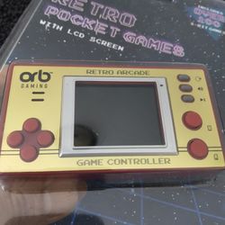 ORB Gaming Retro Pocket Game LCD Screen Over 100 S-Bit Games Classics Thumbs Up.