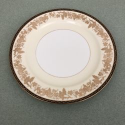 Noritake China VALENCIA 5086 M Gold Gilded 10" Dinner Plate Made in Japan Early 1950s