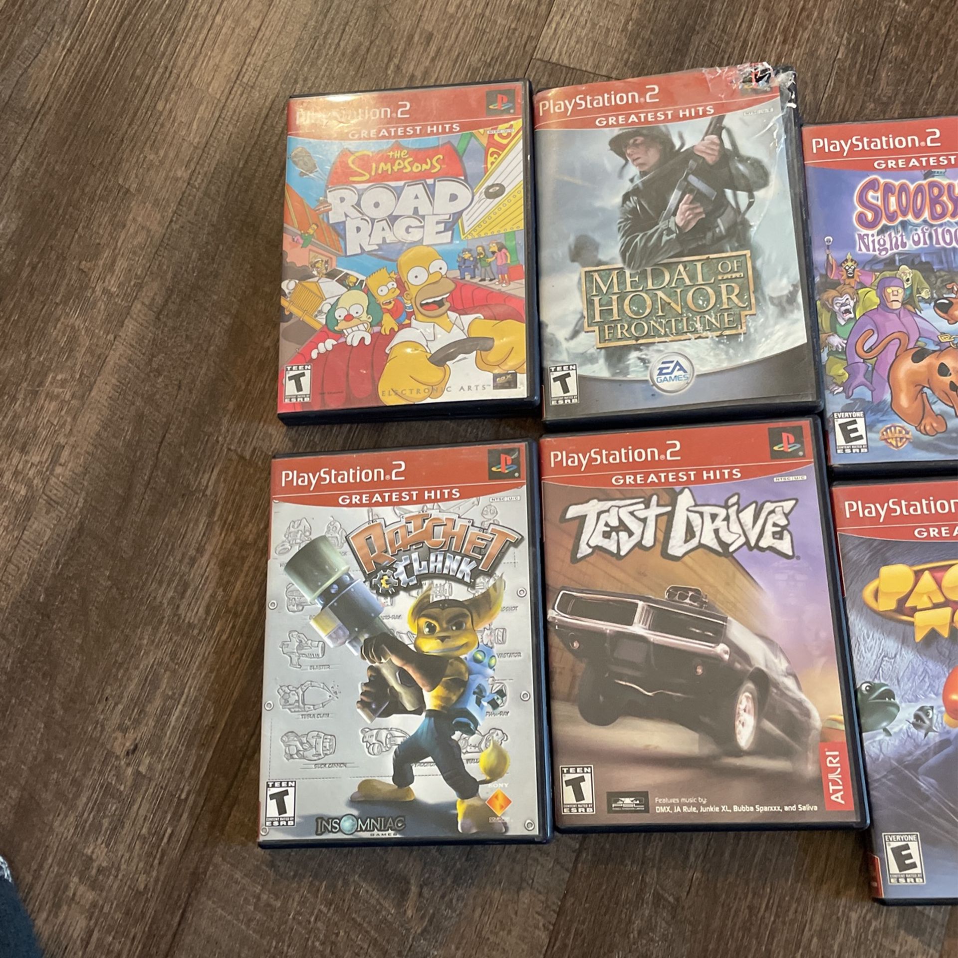 Ps2 Games $5 Each