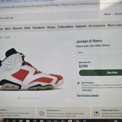 Jordan Retro 6 