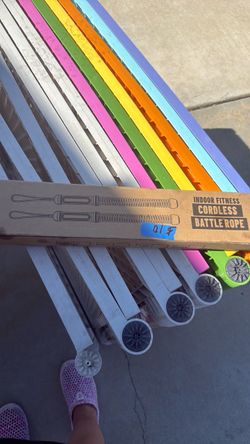 Cordless battle rope