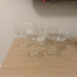 Fluted Glasses Set Of 4