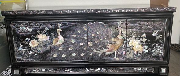 Two vintage Korean chests