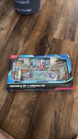Pokemon Greninja EX & Kingdra Ex Box