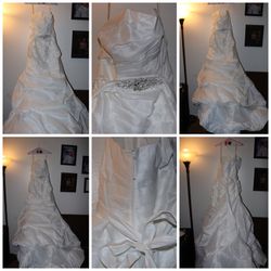 David's Bridal Mermaid Wedding Dress