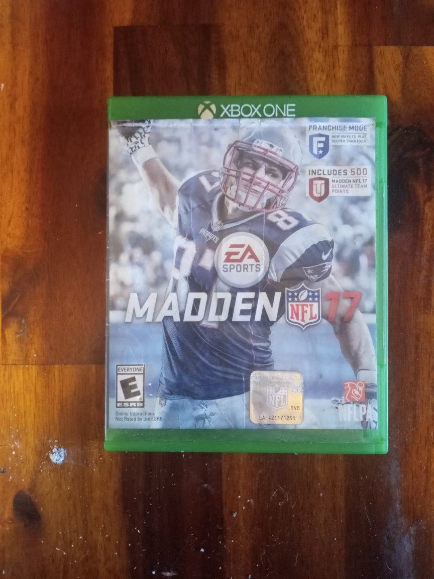 Madden 2017 Xbox One Game