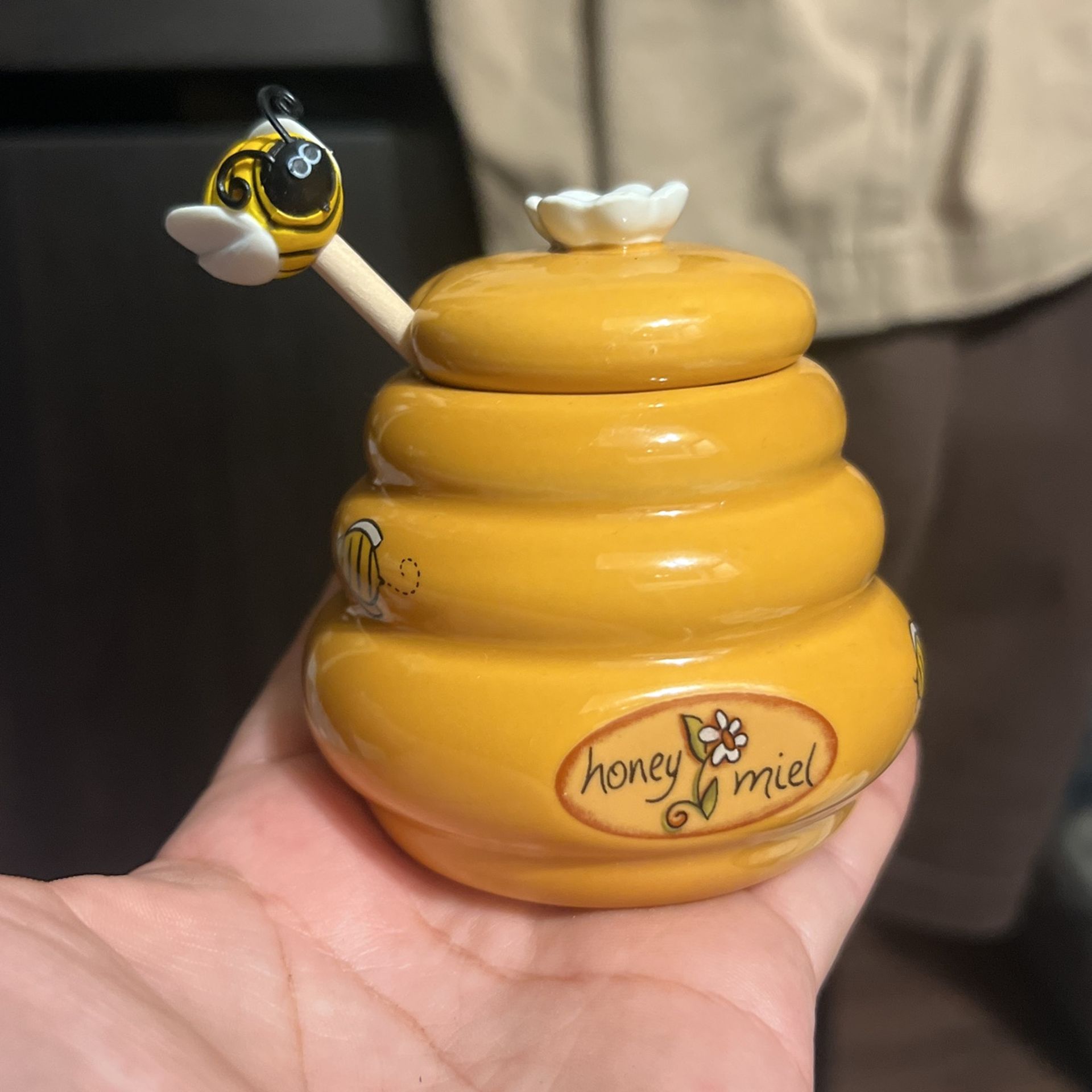 Small Honey Pot About 8 Oz