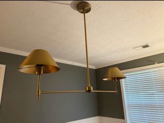 Bronze light fixture - Threshold brand