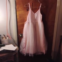 Flower Girl Dress Size 4 Pink Never Wore