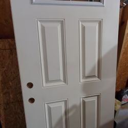 Exterior Door 36×80  Like New.  Right  Hand