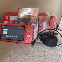 Pink Nintendo Switch Lite 
