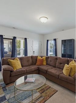 Brown Sectional Couch