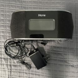 iHome iBT38 Bluetooth Stereo Dual Alarm Clock Radio Speaker w/ USB Charging