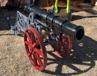 Cast aluminum decorative second amendment canon USA 🇺🇸