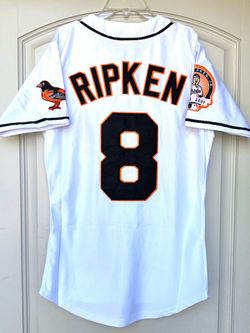 WOMEN’S:  LARGE - 2001 BALTIMORE ORIOLES #8 CAL RIPKEN JERSEY