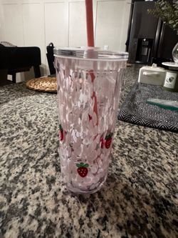 Starbucks pink strawberry