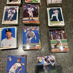 Over 500 Baseball Cards