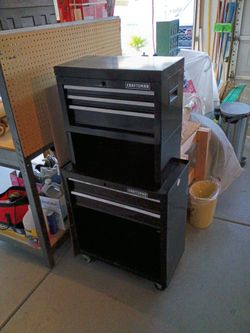 Craftsman 5 drawer &2 storage tool box