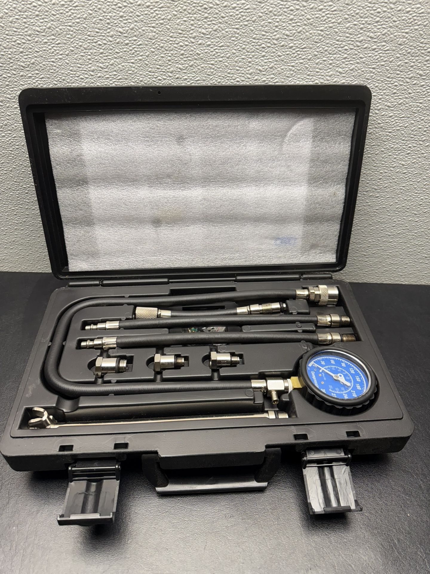 OTC 5605 Deluxe Compression Tester Kit with Carrying Case for Gasoline Engines