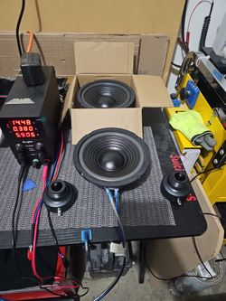 Goldwood 206/8  Woofer And Goldwood Piezo Tweeters