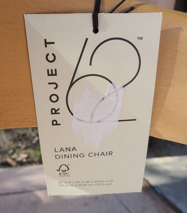 Lana Curved Back Dining Chair Project 62 for Sale in Bakersfield