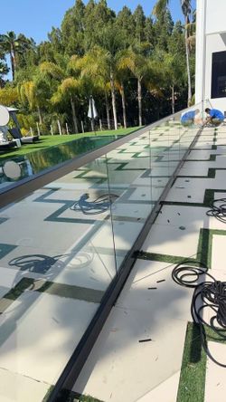 Frameless Glass Railing Panels