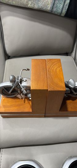 Mint condition book ends made out of wood