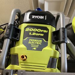 Ryobi Corded 2000 PSI Pressure Washer $140